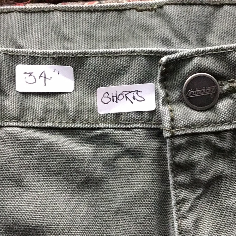 Dickies HD thick canvas cargo shorts size 34 VGC